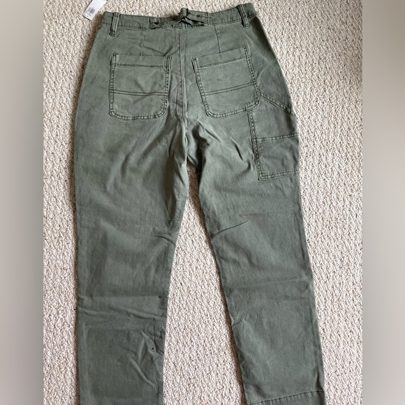 Old Navy High-Waisted Straight Canvas Workwear Pants - Picture 2 of 4